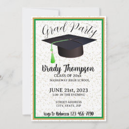 Invitación a FOTO GRADUATORIA-VERDE Y ORO-2