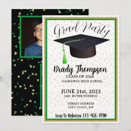Invitación a FOTO GRADUATORIA-VERDE Y ORO-2