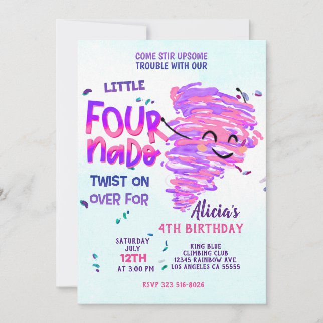 Invitación a Fournado (Anverso)