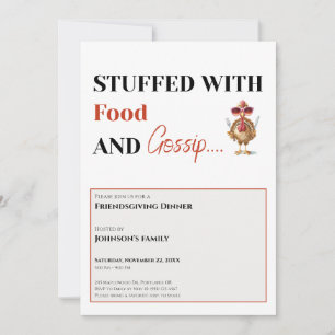 Invitación a Friendsgiving