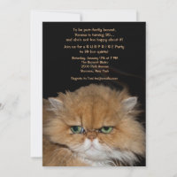 Invitación a gato gruñón