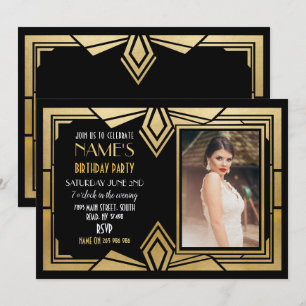 Invitación a Gatsby a la fiesta de cumpleaños del 