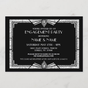 Invitación a Gatsby al Partido de Compromiso Art D