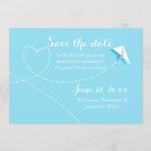 Invitación a Getaway del plano del papel