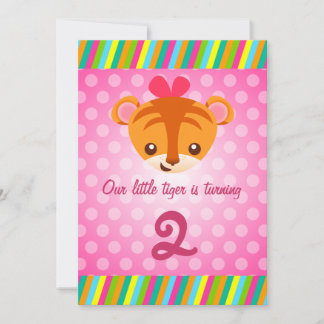 Invitación a Girly Tiger