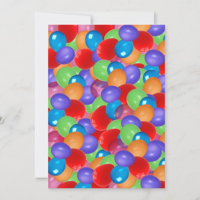 Invitación a globos (Reverso)