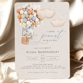 Invitación a globos elefantes de aire caliente