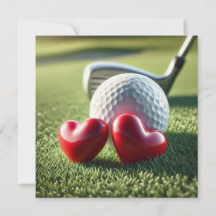 Invitación a Golf WEDDING para Golfer