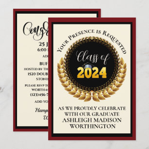 Invitación a graduación