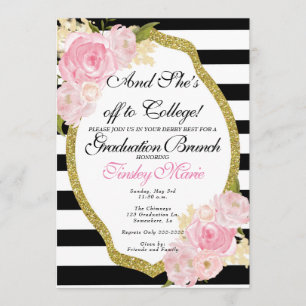 Invitación a graduación