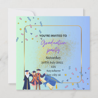 Invitación a graduación