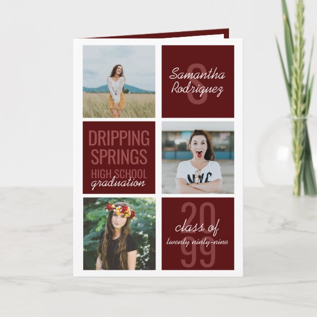 Invitación a graduación de Cajas de Diversión Maro (Anverso)