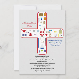 Invitación a graduación de campo médico