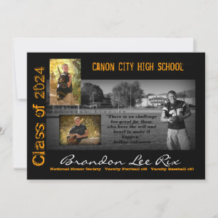 Invitación a graduación de CCHS Tiger2