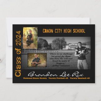 Invitación a graduación de CCHS Tiger2