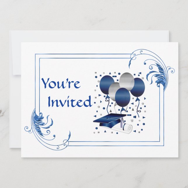 Invitación a graduación de COLLEGE (Anverso)