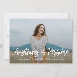 Invitación a graduación de color editable de Outlo