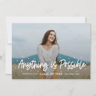 Invitación a graduación de color editable de Outlo