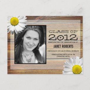 Invitación a graduación de Daisy Photo