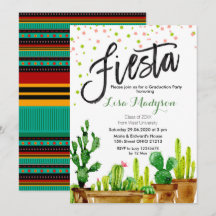 Invitación a graduación de Fiesta Invitación Fiest