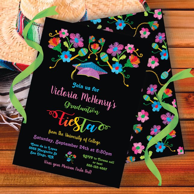 Invitación a graduación de Fiesta Mexicana de Arte (Subido por el creador)