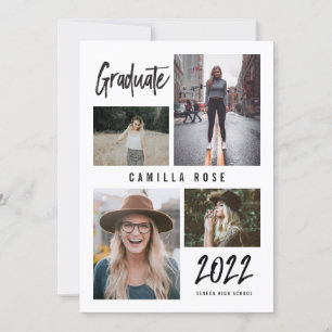 Invitación a graduación de firma para graduados