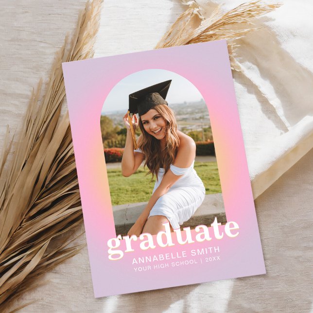 Invitación a graduación de fotografía Minimalista  (Subido por el creador)
