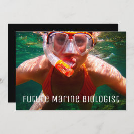 Invitación a graduación de fotografía profesional 