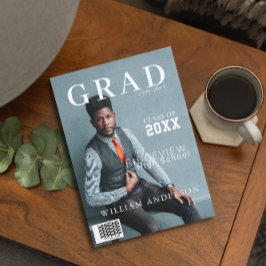 Invitación a graduación de fotos de la revista GRA