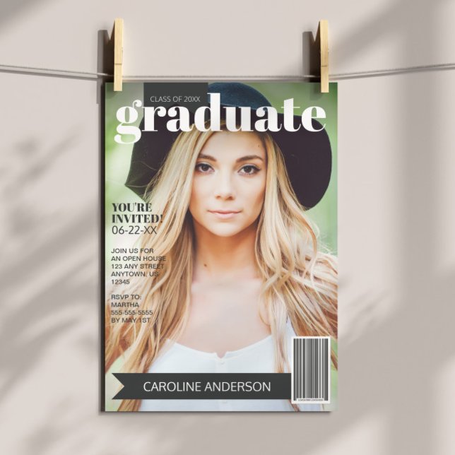 Invitación a graduación de fotos de portada de la  (Subido por el creador)