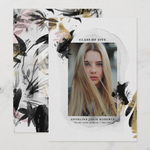 Invitación a graduación de fotos de Transience 1
