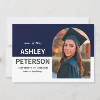 Invitación a graduación de fotos del arco de la ma