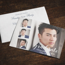 Invitación a graduación de fotos Modern 4