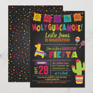 Invitación a graduación de Guacamole Santo - Pinat