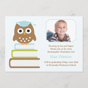 Invitación a graduación de jardín de infancia