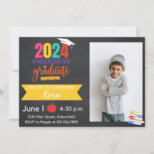 Invitación a graduación de jardines de infancia 20