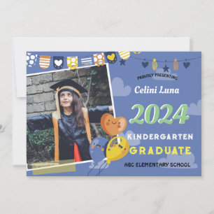 Invitación a graduación de jardines de infancia co