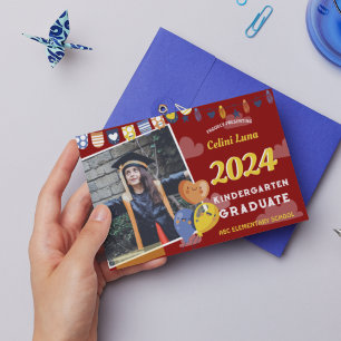 Invitación a graduación de jardines de infancia co