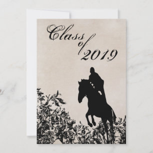 Invitación a graduación de Jumping de Caballo de E