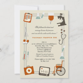 Invitación a graduación de la Escuela de Enfermerí