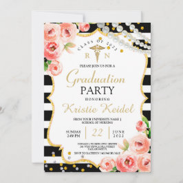 Invitación a graduación de la Escuela de Enfermerí