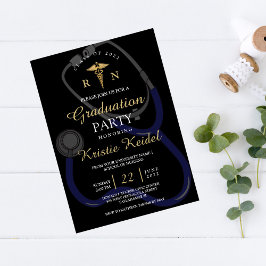 Invitación a graduación de la escuela de enfermerí