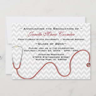 Invitación a graduación de la Escuela de Medicina 