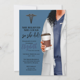 Invitación a graduación de la Escuela de Medicina