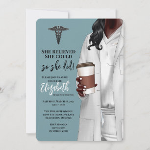 Invitación a graduación de la Escuela de Medicina 