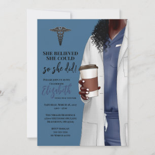 Invitación a graduación de la Escuela de Medicina 