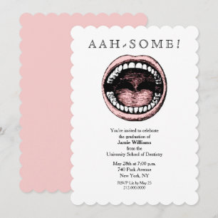 Invitación a graduación de la escuela dental