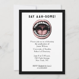 Invitación a graduación de la escuela dental