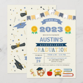 Invitación a graduación de la escuela infantil