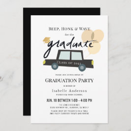 Invitación a graduación de los globos automovilíst